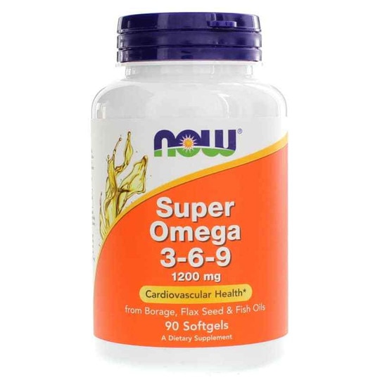 Super Omega 3-6-9 1200 Mg, NOW
